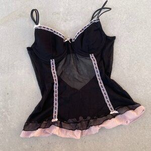 Vintage Sheer Bustier